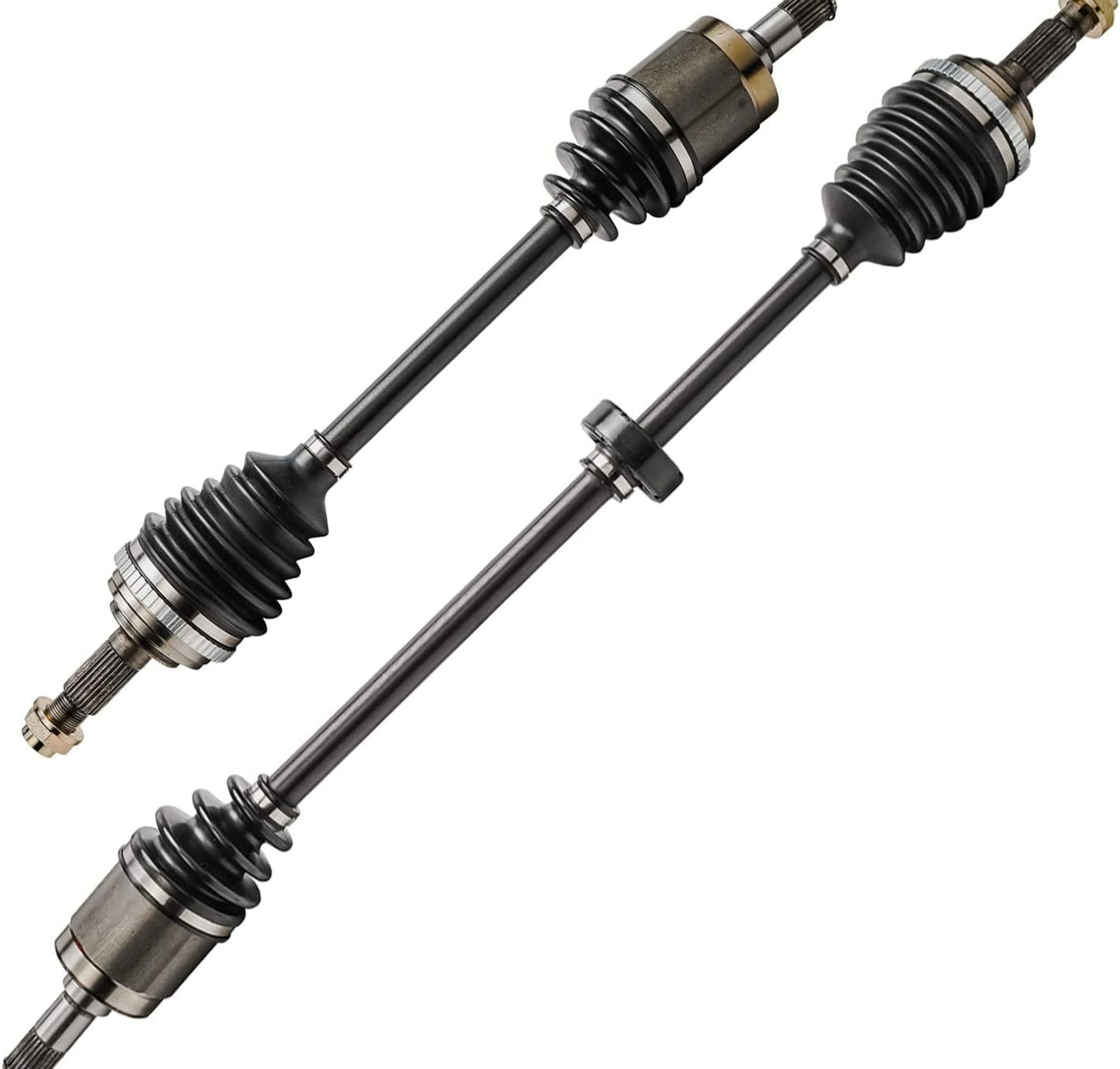 Detroit Axle - 2 Front CV Axle Shafts for 1992-2000 Honda Civic, 1997-2000 ..