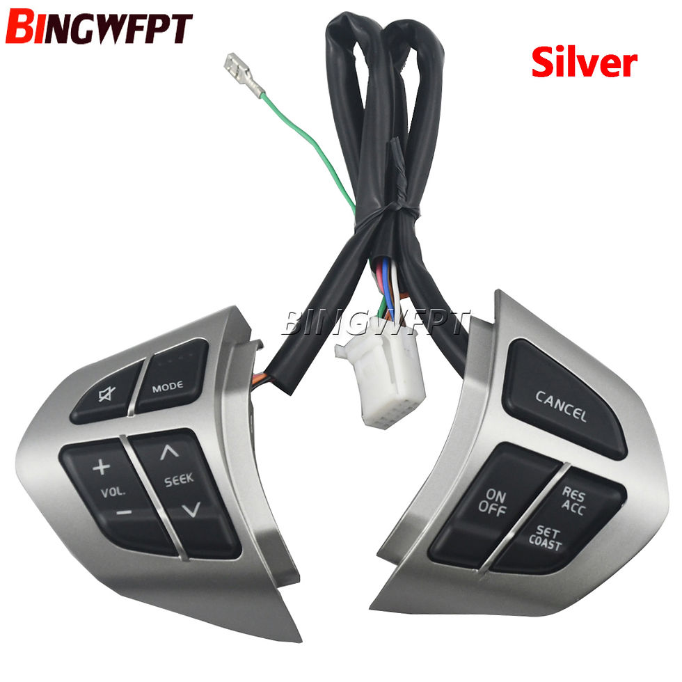 Thumbnail: Cruise Control Switch Audio Volume Steering Wheel Buttons for Suzuki Grand Vitar