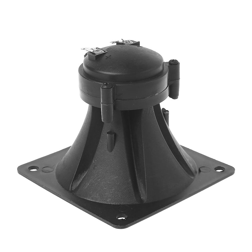 Thumbnail: 1 Pair Square Tweeter Audio Speakers Tweeter Piezo Treble Piezoelectric Spe..