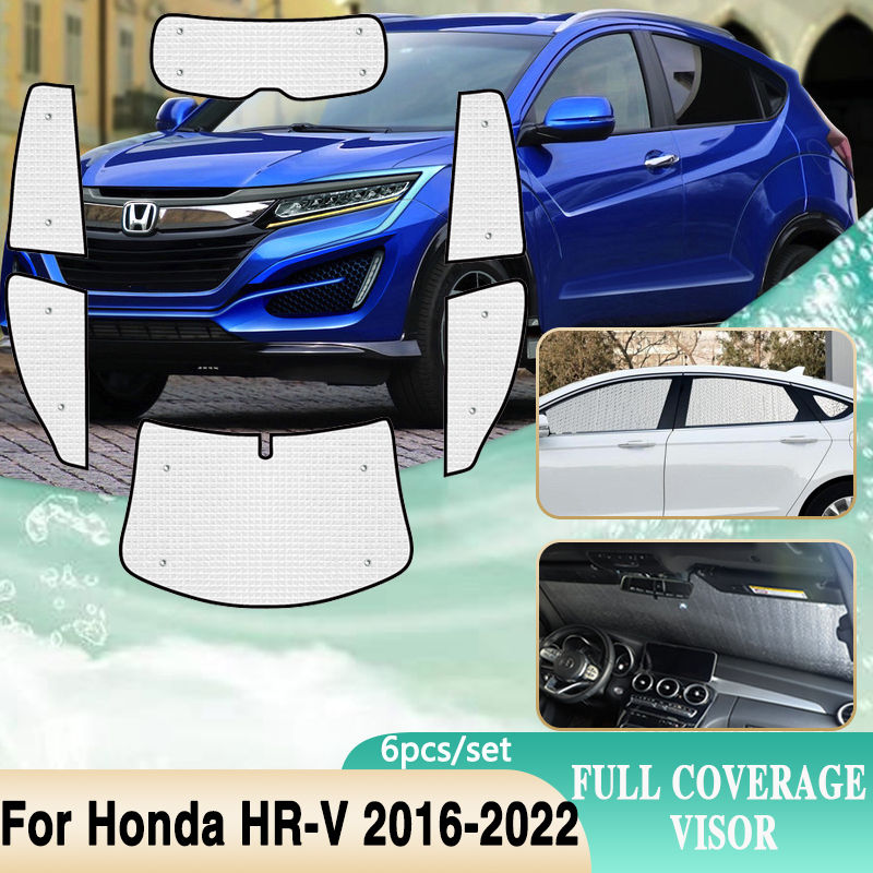For Honda HR-V RU HRV 2016~2022 Vezel Car Full Cover Visor Windshield Windows An