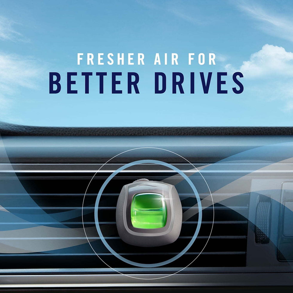 Thumbnail: Febreze Auto Car Air Freshener Vent Clip Cedar Scent, 2 Pack .07 fl oz Each