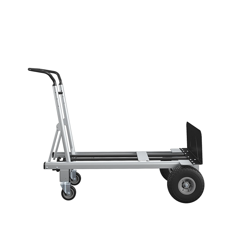 Thumbnail: 2-In-1 Hybrid Handtruck, Commercial Use, 1000Lb/800Lb Weight Capacity