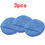 Thumbnail: 1/2/3pcs 5-inch Round Car Care Microfiber Pocket Sponge Auto Wax Applicator Pad