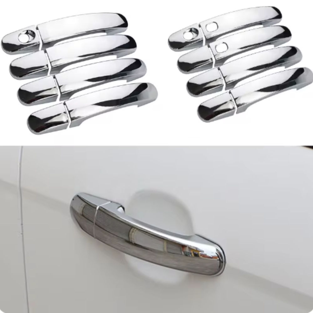 ABS Chrome Car Exterior Door Handle Cover Trim Sticker for Ford Focus 2 MK2 2005