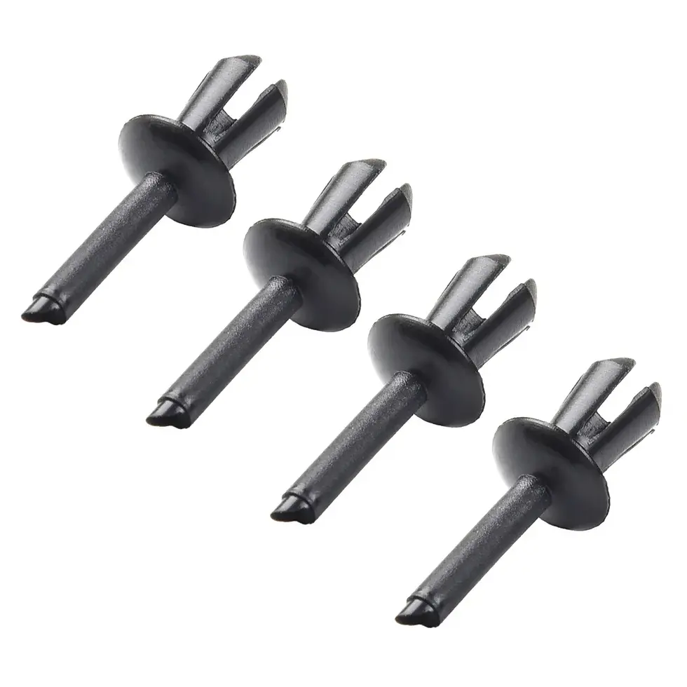 Thumbnail: 50pcs Universal Car 5mm Plastic Rivet Engine Lining Trim Fastener Panel Retainer