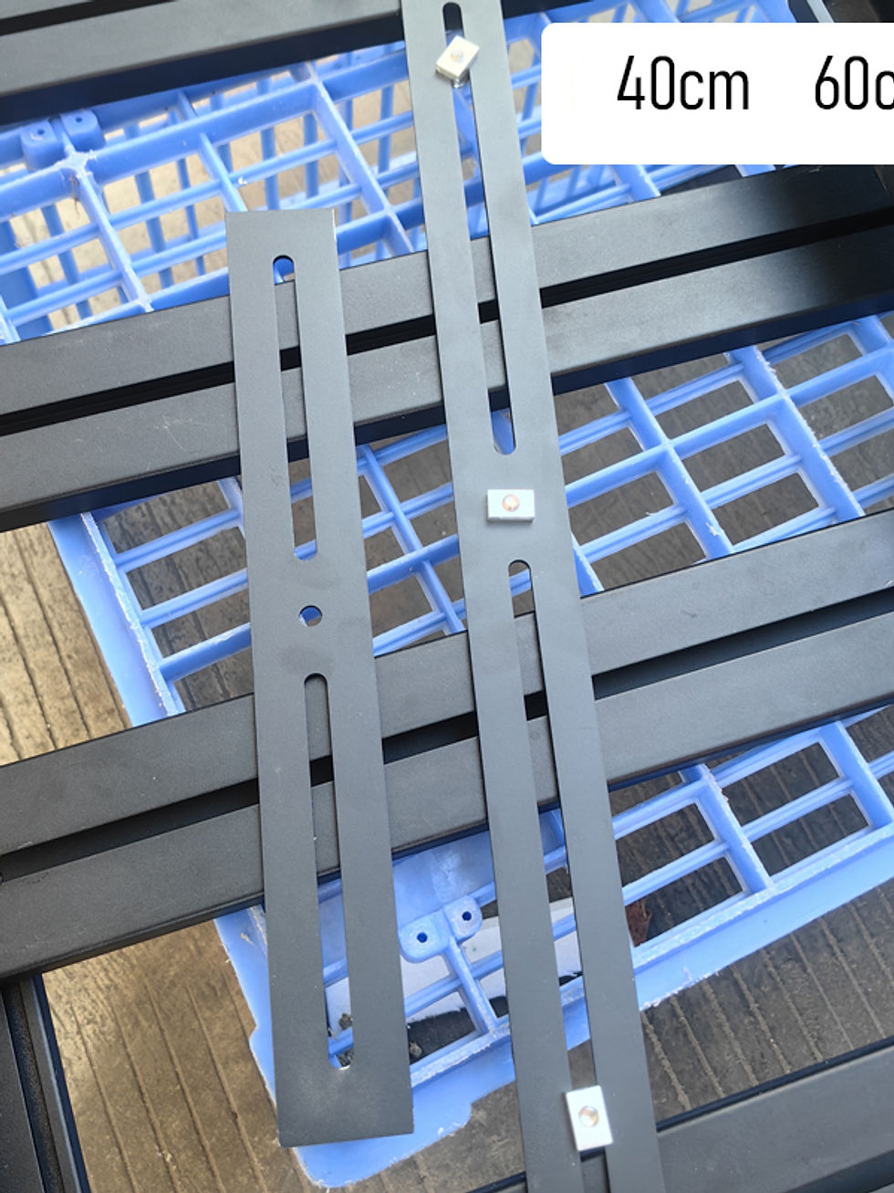 Thumbnail: Stainless Steel U-shaped Plate, Off-road Vehicle Expansion Roof Platform Install