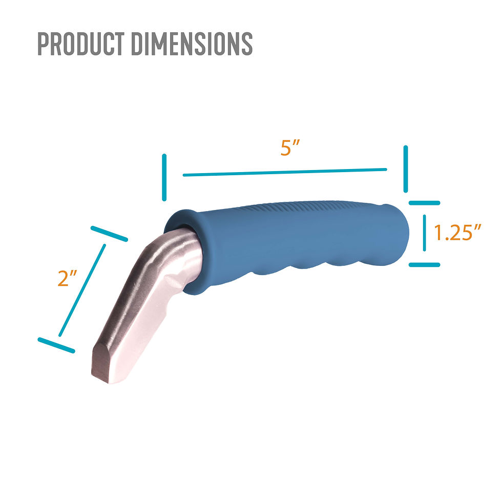 Thumbnail: Able Life Auto Cane Grab Bar, Portable Vehicle Standing Handle, Blue