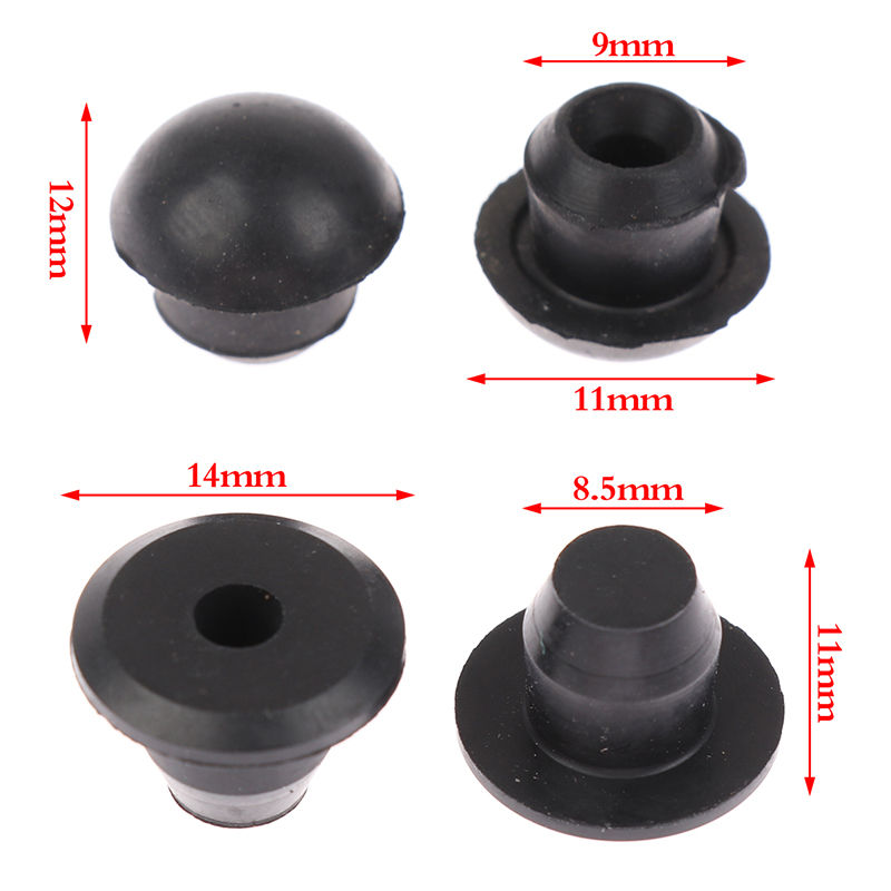 Thumbnail: 20X Floor Jack Plugs Floor Jack Oil Filler Plugs Rubber Hydraulic Filler Bung