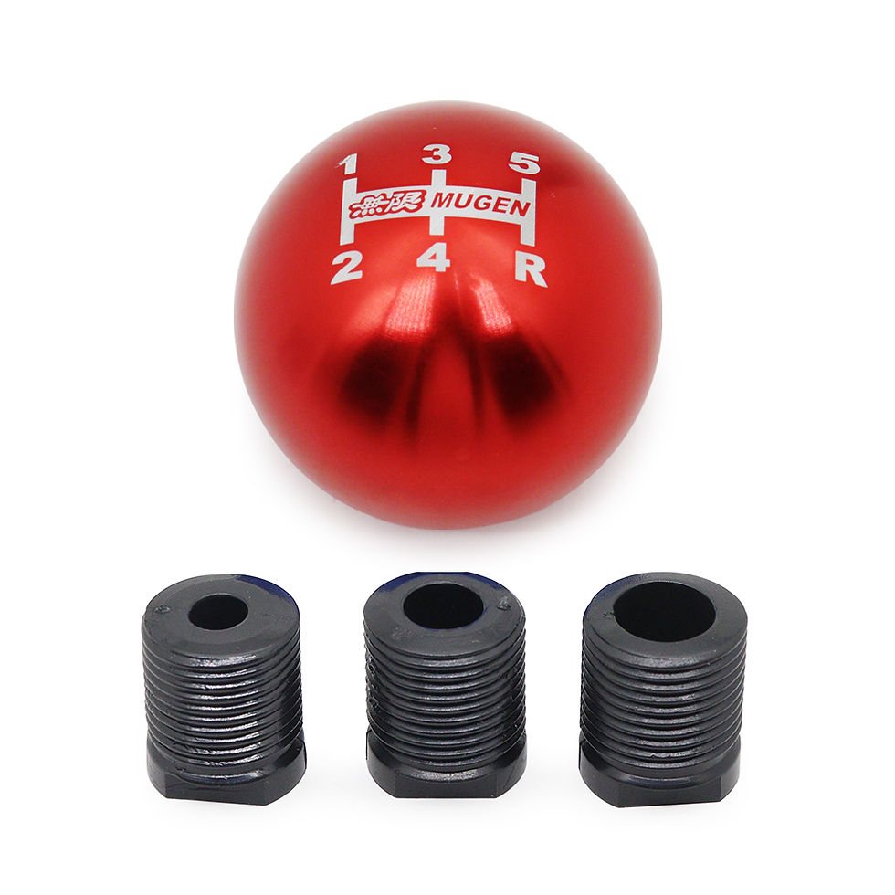 Thumbnail: MUGEN 5 speed Universal Neo Chrome Manual Automatic Spherical Round 50MM Gear Sh