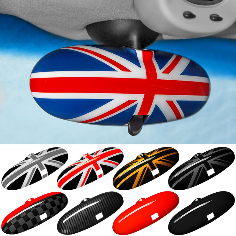 Car Rear View Mirror Protector Frame For Mini Cooper R50 R52 R53 Center Console