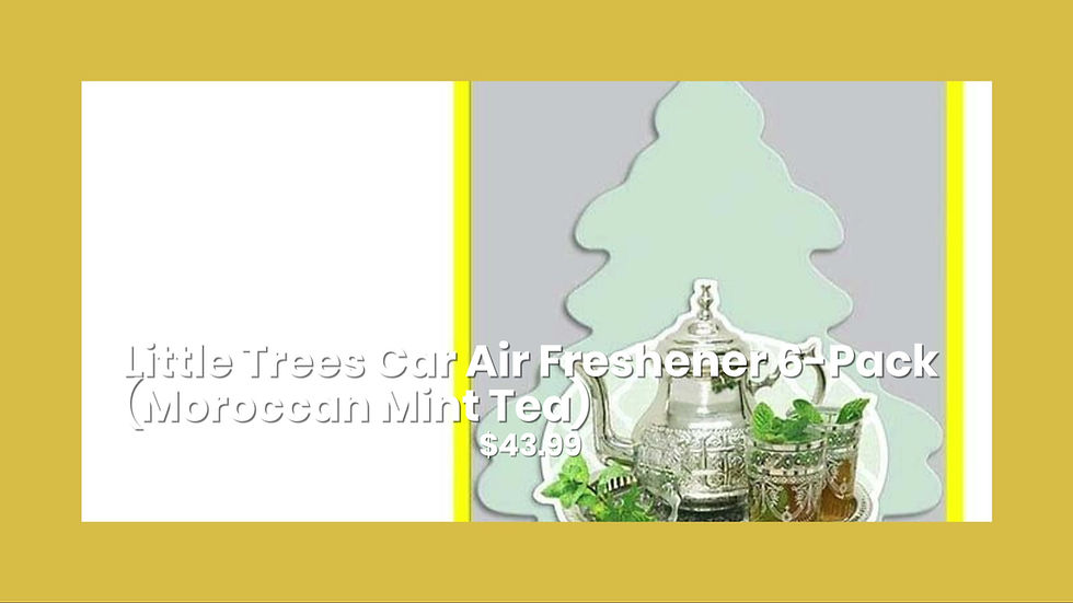 Thumbnail: Little Trees Car Air Freshener 6-Pack (Moroccan Mint Tea)