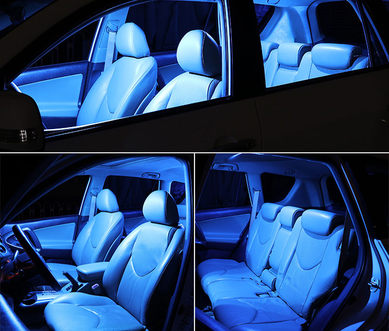 Thumbnail: 10Pcs Canbus LED Interior Light Bulb Kit For VW Volkswagen Golf 3 MK3 MKIII III