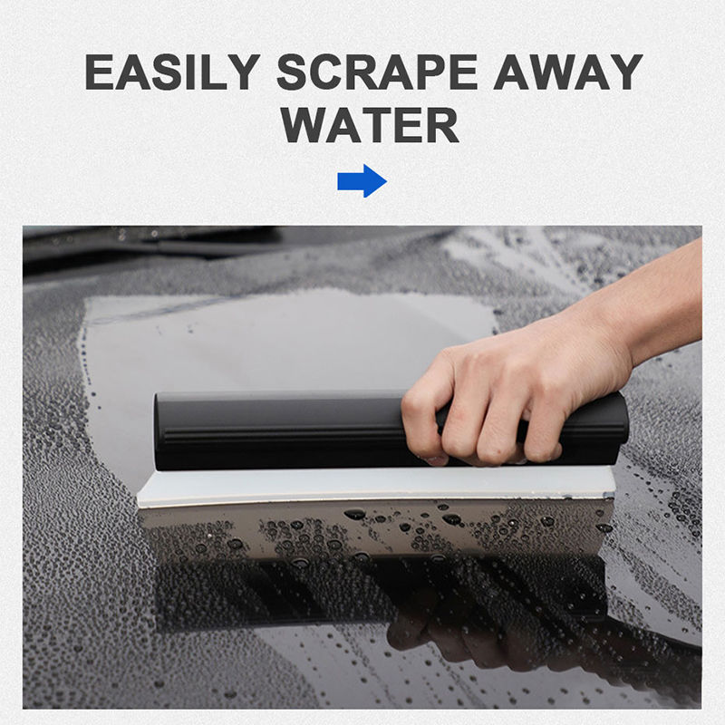 Thumbnail: SEAMETAL Car Flexible Soft Silicone Water Wiper Car Window Cleaning Glass Scrape