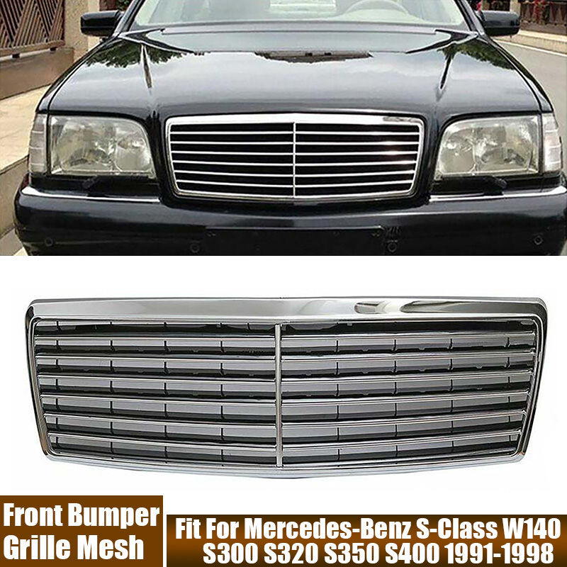 Front Bumper Upper Grills Hood For Mercedes-Benz Car Replace Accessories S-Class