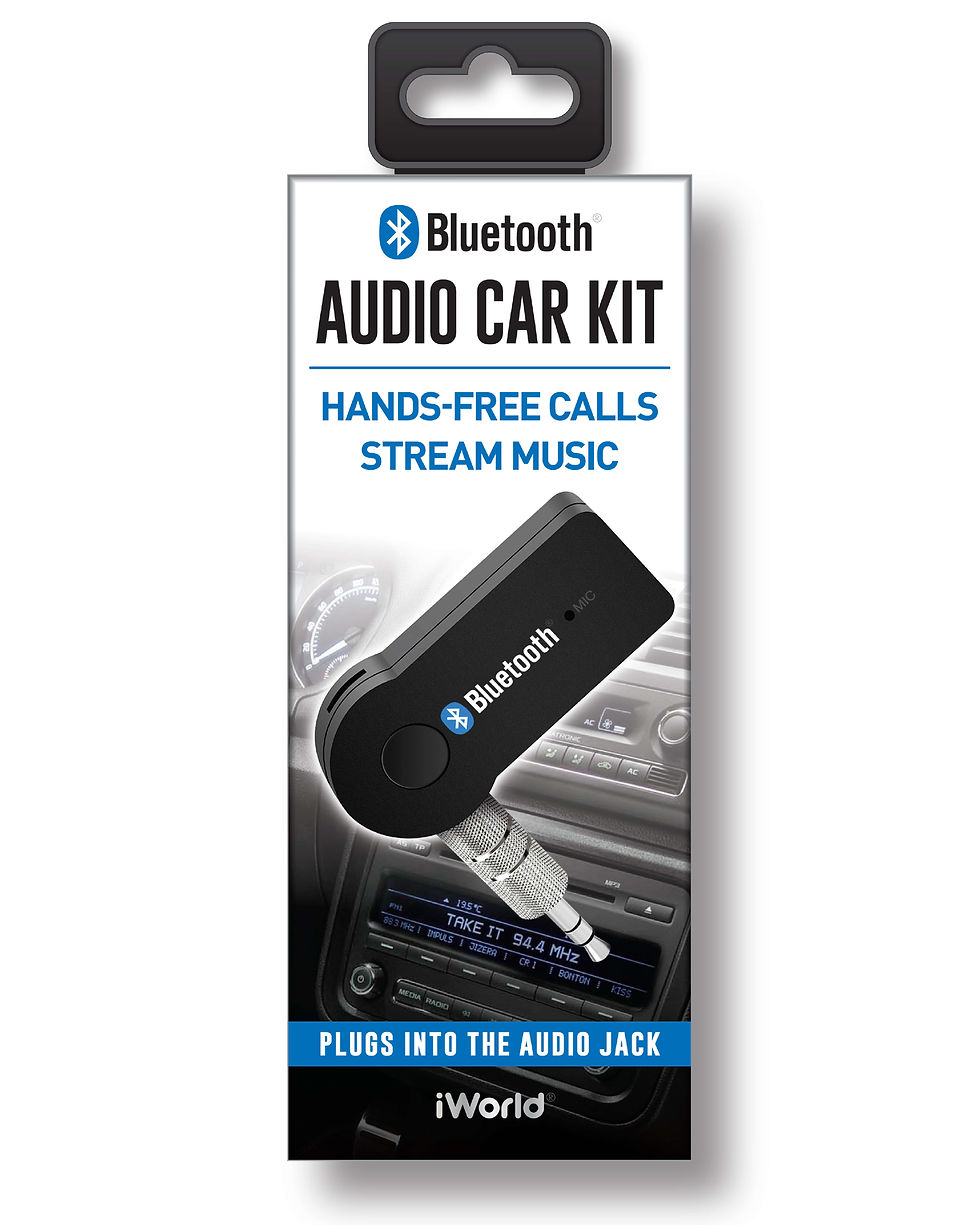 Thumbnail: Bluetooth Audio Car Kit, Stream Music and Calls Hands Free