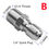 Thumbnail: Stainless Steel 1/4" Quick Plug Connector DN8 Adaptor For High Pressure Wash Mac