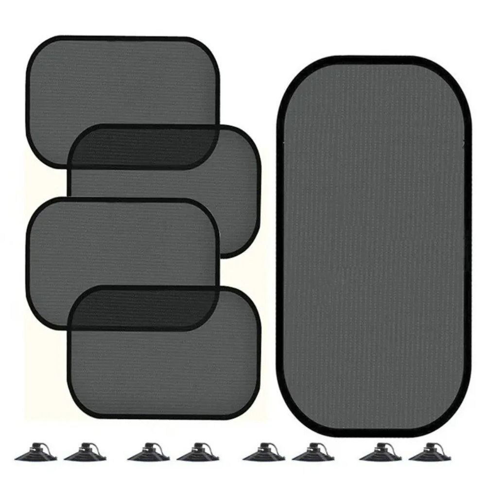 Folding Car Sunshade Cover Visor Reflector Protector Auto Window Sun Shade Sucti