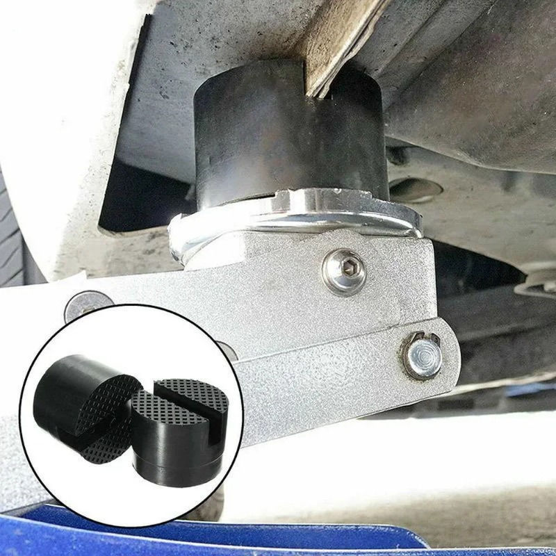 Thumbnail: Car Jack Rubber Pad Set Slotted Jack Stand Pad for Car Lift Floor Slotted Frame