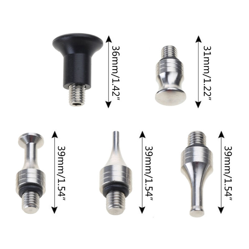 Thumbnail: 5pcs Down Pen PDR-Tools Car Tap Down Body Panel Dent Removal Repair Hand Tools A