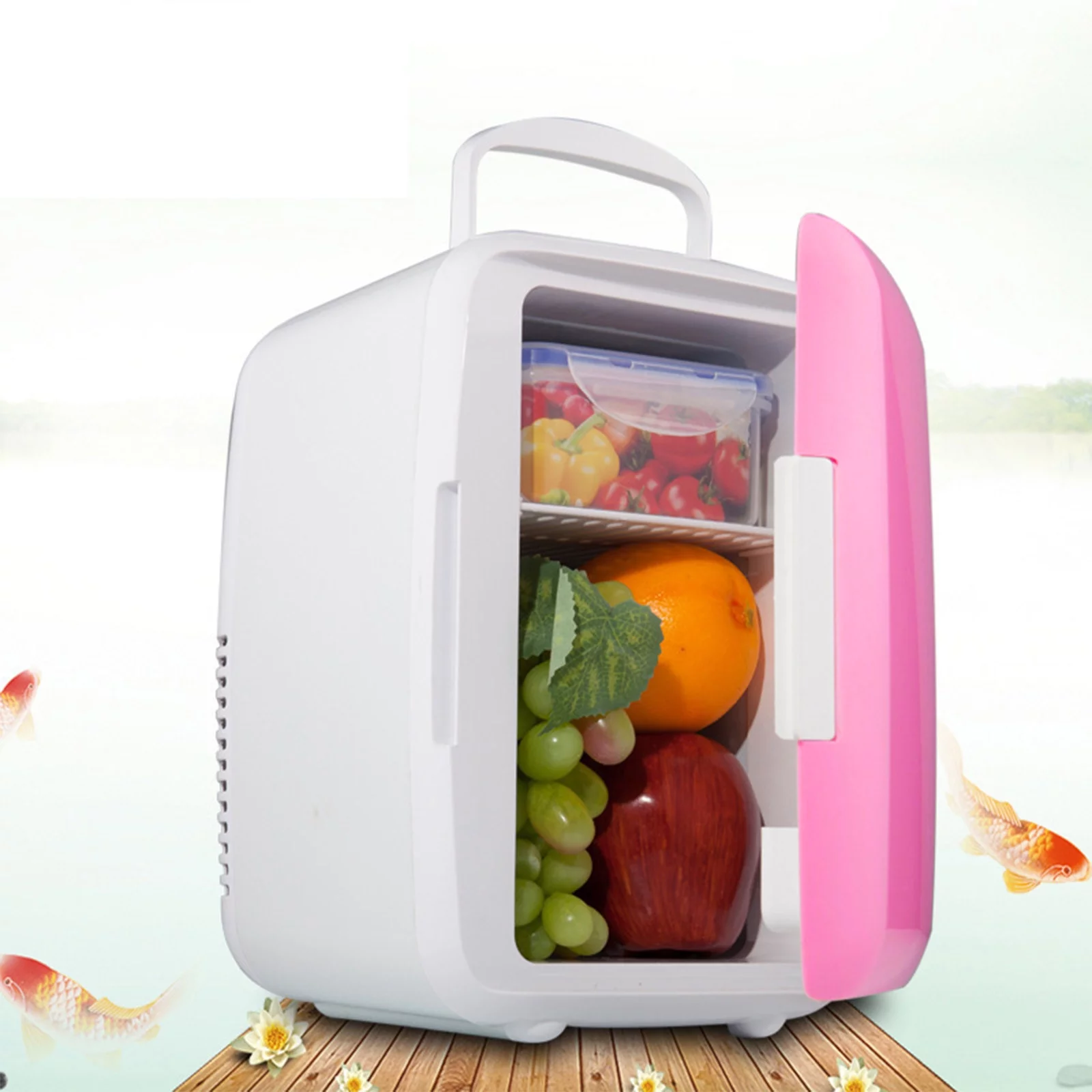 2023 Promotion on Sale, Car 4L Refrigerator Refrigerator Cooler Box Car Refriger