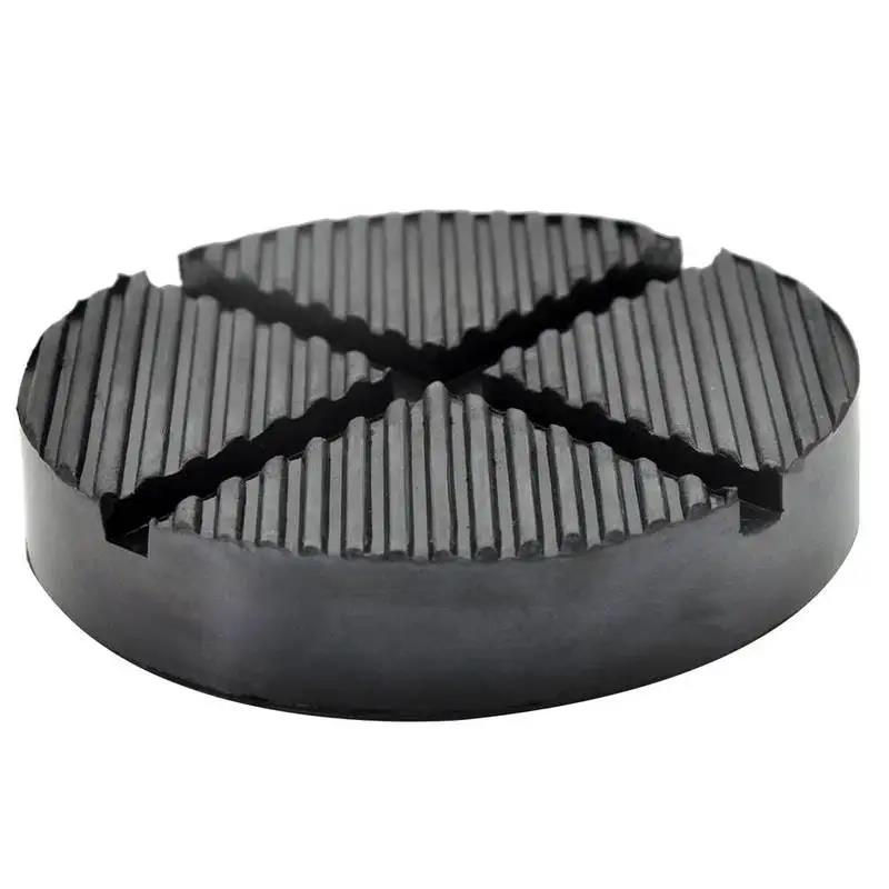 Thumbnail: Car Lift Jack Stand Pads Black Rubber Slotted Floor Pad Frame Rail Adapte Auto S