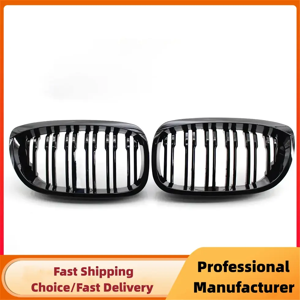 Thumbnail: Front Bumper Kidney Double Slat Racing Grille For BMW E46 2-Door Coupe Cabriolet