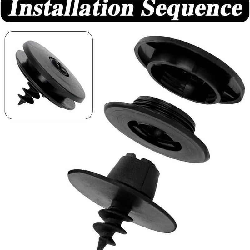Thumbnail: 10pcs Car Floor Mat Fixed Clips Universal Anti-Skid Fixer Grips Anti Skid Buckle