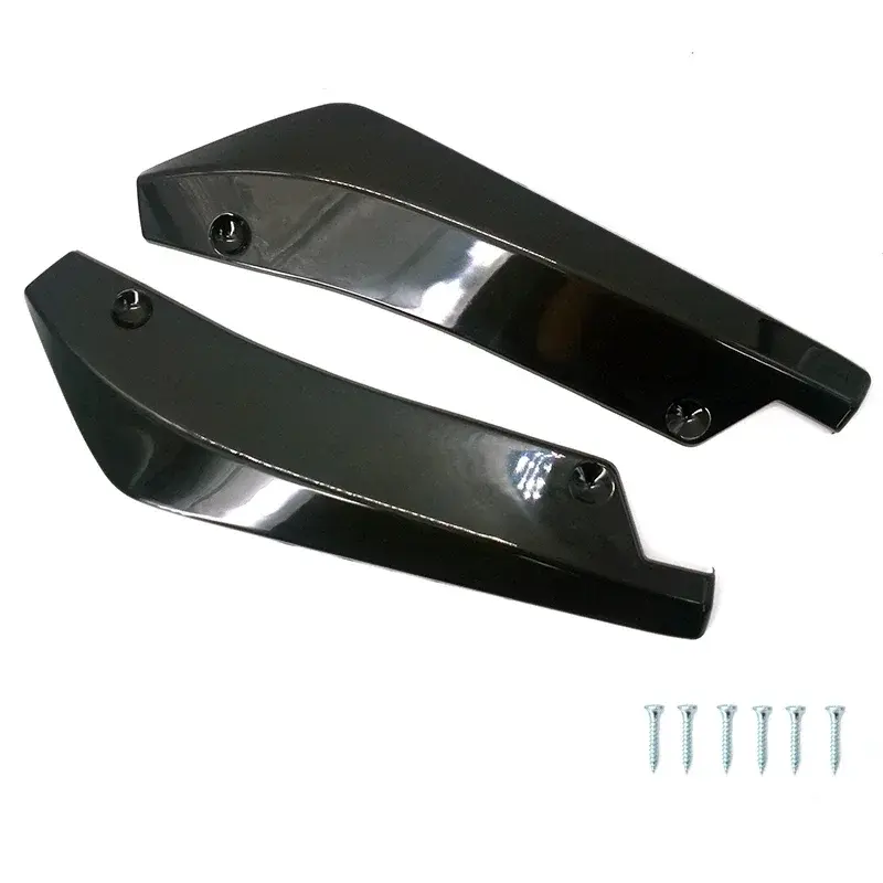 Thumbnail: Universal Car Front Rear Bumper Strip Lip Spoiler Diffuser Splitter Scratch Prot