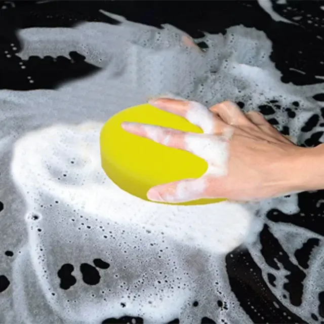 Thumbnail: Car Waxing Foam Polish Sponges Applicator Detail Washing Pads Wax Soft Sponge Cl