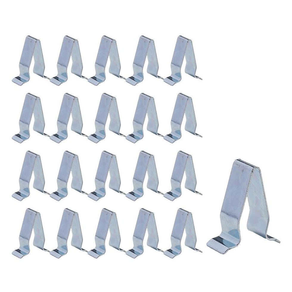 Thumbnail: Sliver Car Door Trim Panel Lining Fastener Clips For VW For AUDI A4 A6 6 Interio