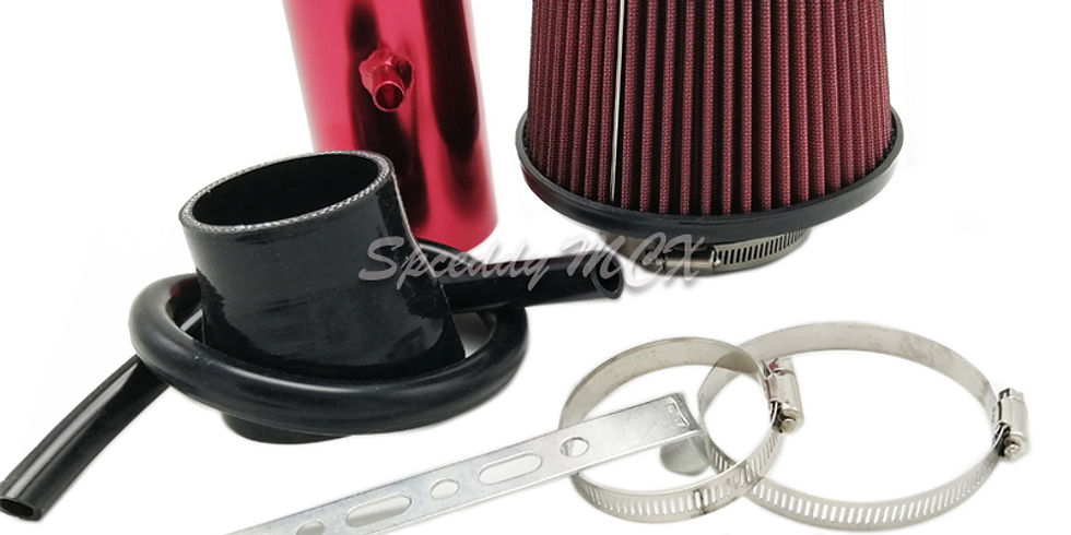 Thumbnail: Spceddy MCX Car High Flow Cold Air Intake Filter Kit With Aluminum Pipe For VW G