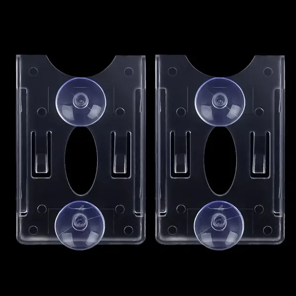 Thumbnail: Car Windshield Parking ID Transparent Protective Card Holder Auto Cards Holders