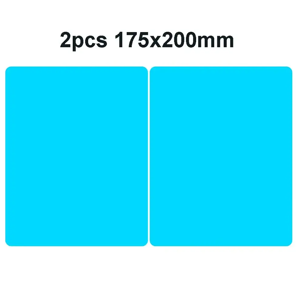 Thumbnail: 2/4/8pcs Car Side Rearview Mirror Waterproof Anti-Fog Film Side Window Glass Fil