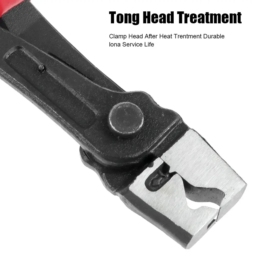 Thumbnail: Car Oil Hose Crimping Plier Repair Tools Calliper Vise Pipe Clamp Collar Clip Au