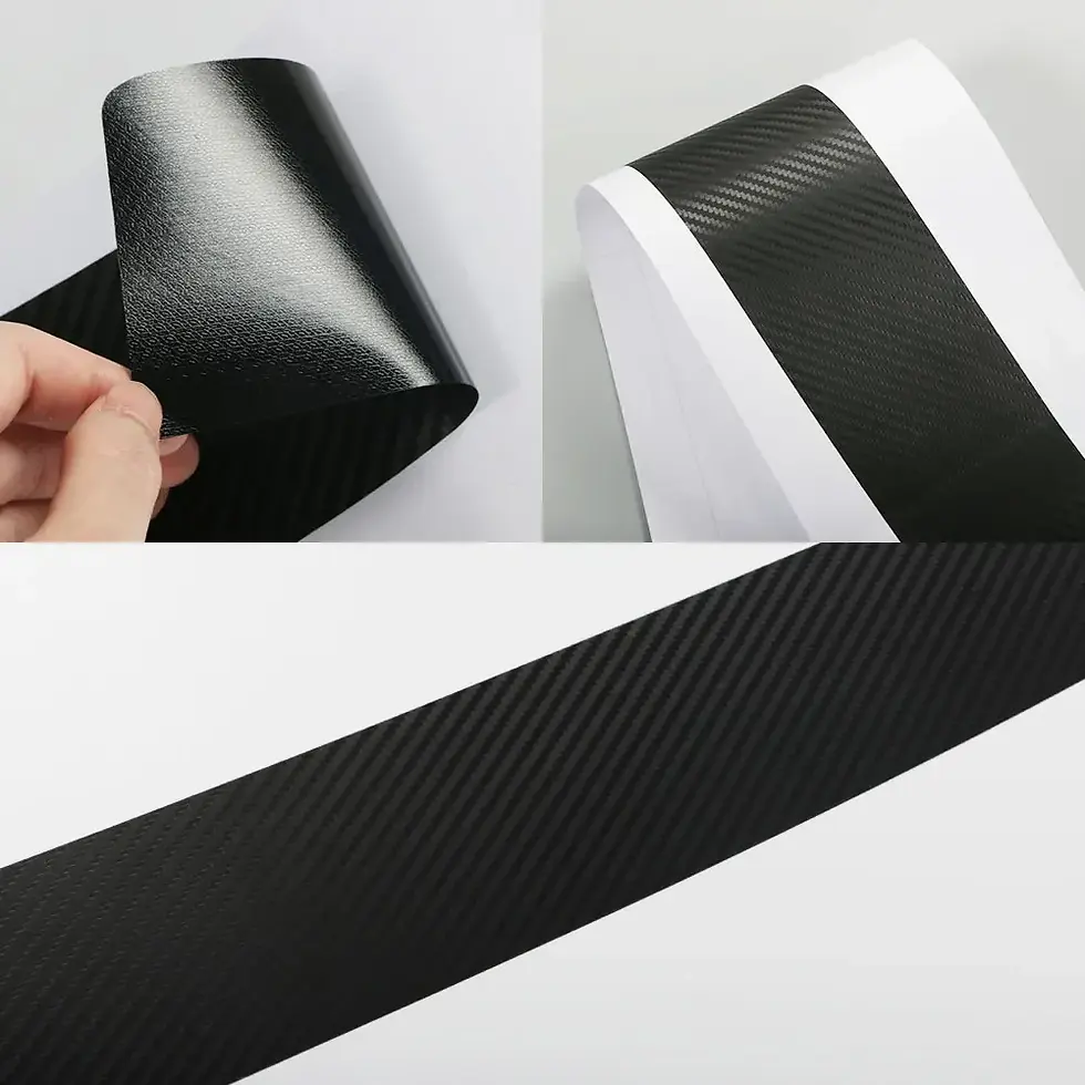 Thumbnail: 4PCS Car Style Door Sill Threshold Stickers Brand LOGO Letters Decals Auto Prote