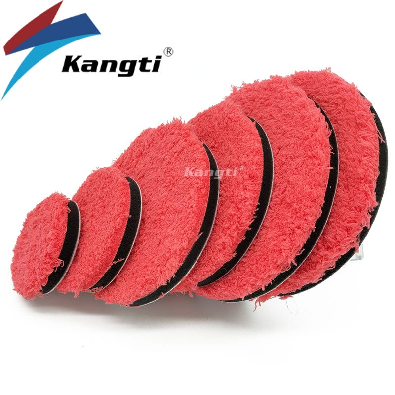 3/4/5/6/7inch Microfiber Polishing Pad For Cars Body Polish Micro Fiber Polishin
