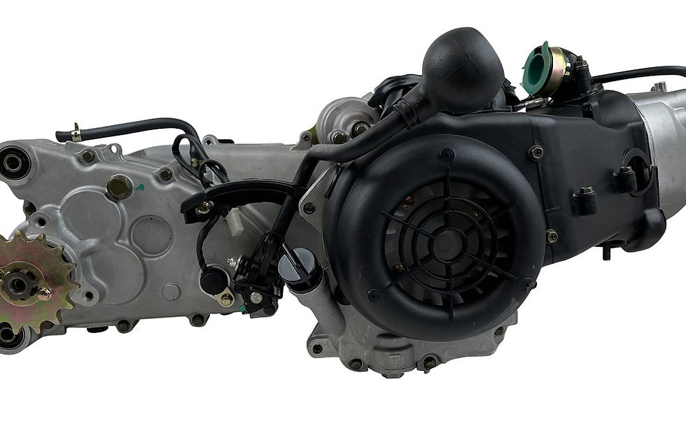 Thumbnail: 150cc GY6 Engine Built-In-Reverse Gear ATV Go-Kart 150 Motor 4-Stroke Versi..