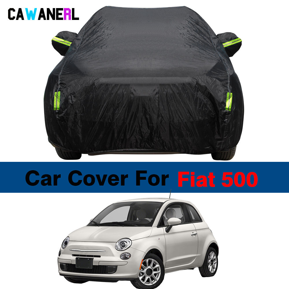 Full Car Cover Outdoor Auto Sun Shade Anti-UV Snow Rain Protection Waterproof Co