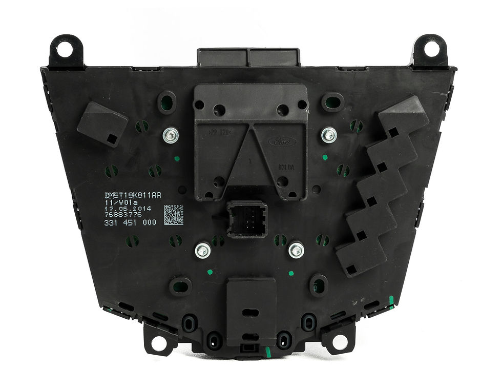 Thumbnail: Restored 201314 Single Black OEM Original Ford Focus Radio Control Panel DM..