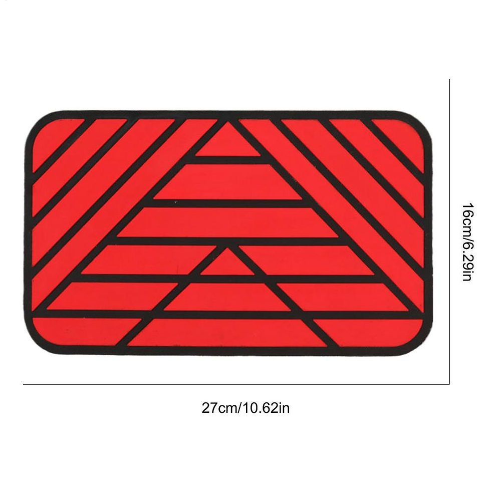 Thumbnail: Car Main Driver Heel Pad Auto Brake Foot Pedal Floor Mat Anti-slip Wear-resistan