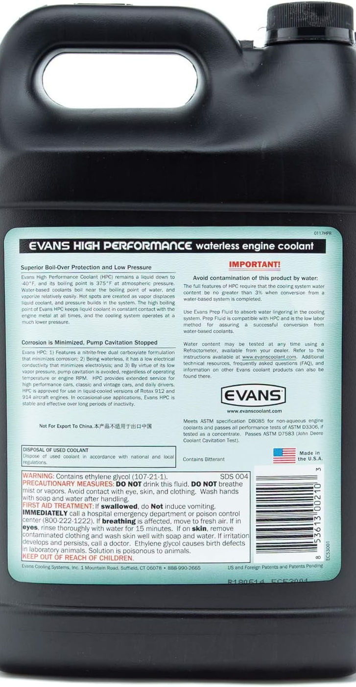 Thumbnail: EVANS Cooling Systems EC53001 High Performance Waterless Engine Coolant, 12..