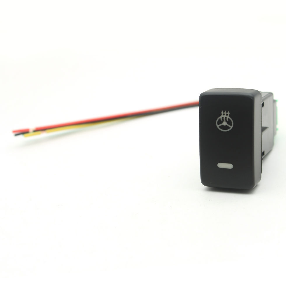 Thumbnail: Car Parking Radar Sensor Switch Power On Off LED DRL Fog Light Button For Honda
