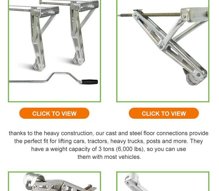 Thumbnail: Trailer Jack Leg, Heavy Duty Steel RV Balance Leg Stable Support Bracket, Carava