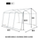Thumbnail: 10X15X8Ft Outdoor Garage Canopy Carport Tent Car Storage Shelter for Yard with S