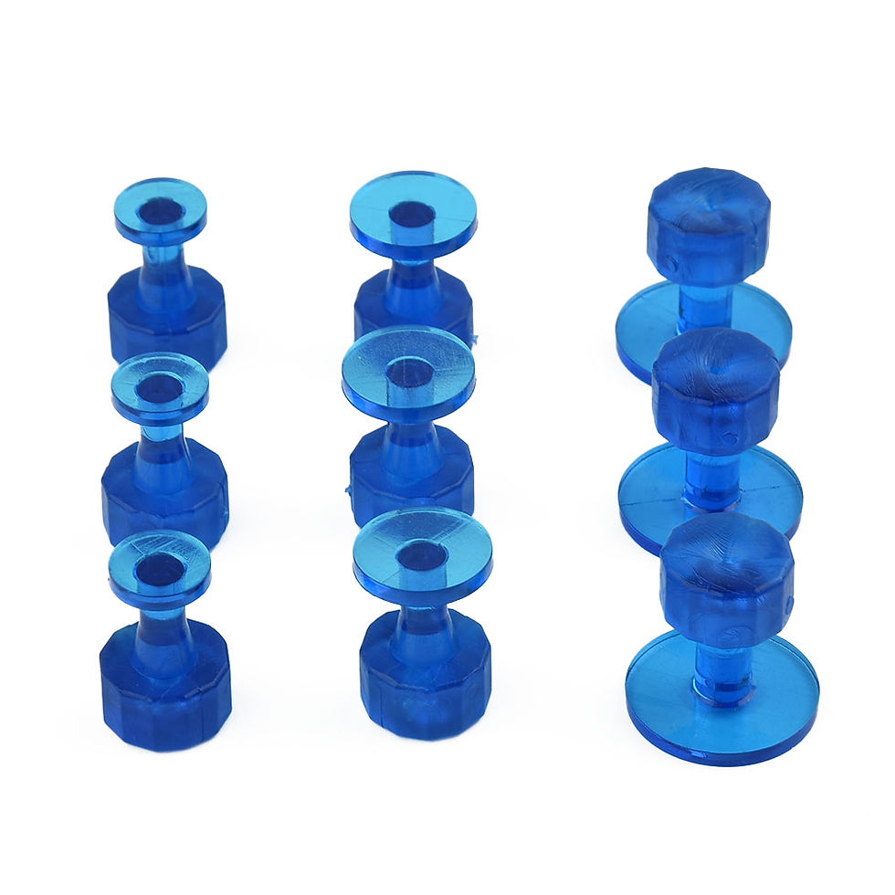 Thumbnail: 9pcs Car Dent Repair Tools Paintless Dent Puller Kit Auto Body Paint Suction Cup