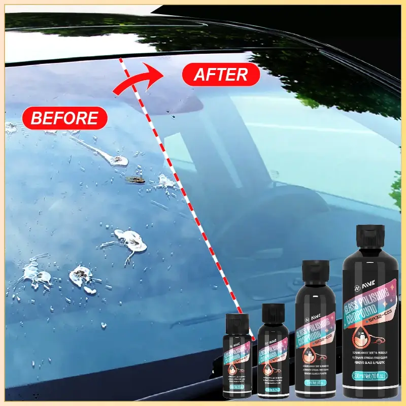 Thumbnail: Car Glass Oil Film Remover Paste AIVC-E Auto Glass Film Coating Agent Anti-fog G