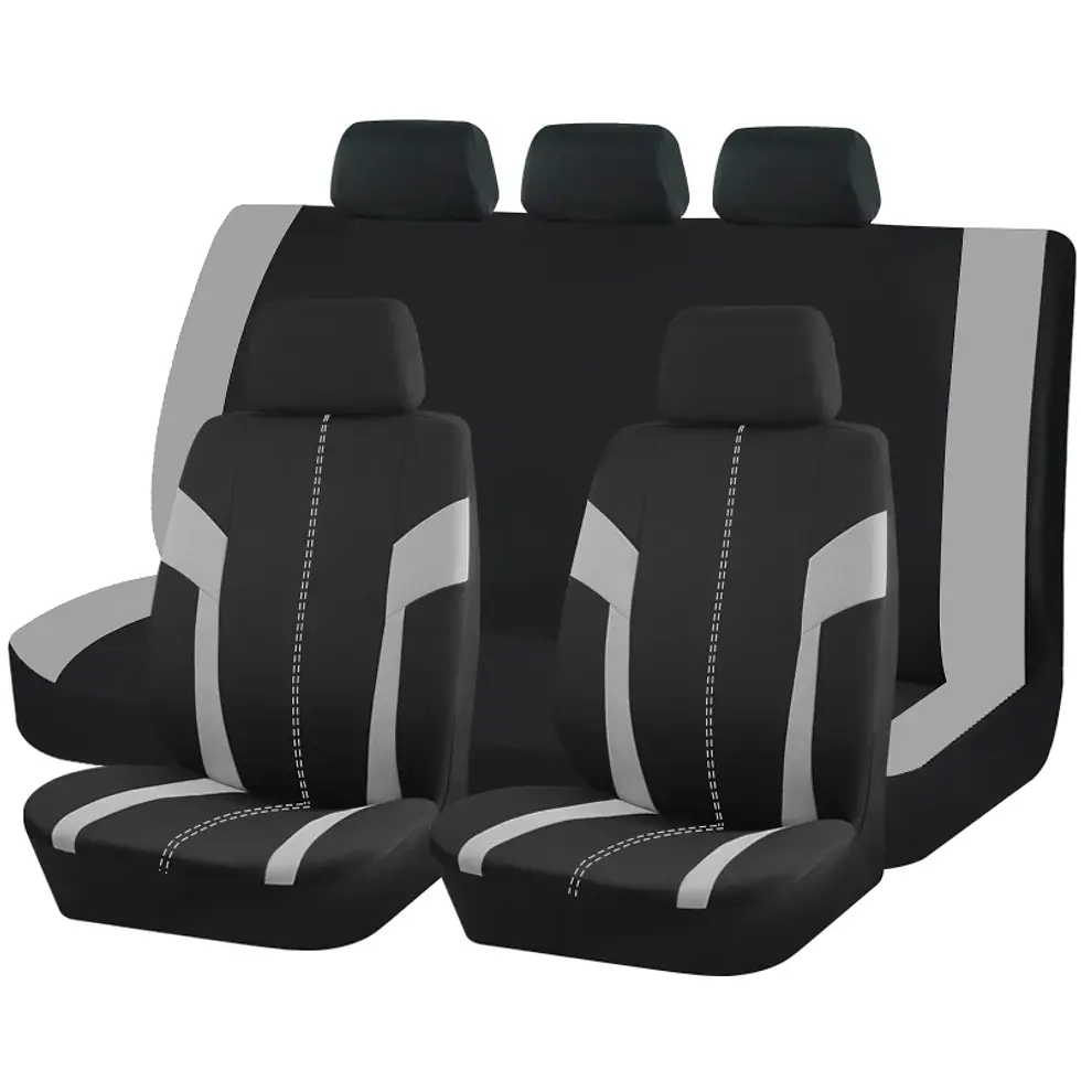 Thumbnail: AUTO PLUS Car Seat Covers Universal Fit For Most Car SUV Truck Breathable Mesh F