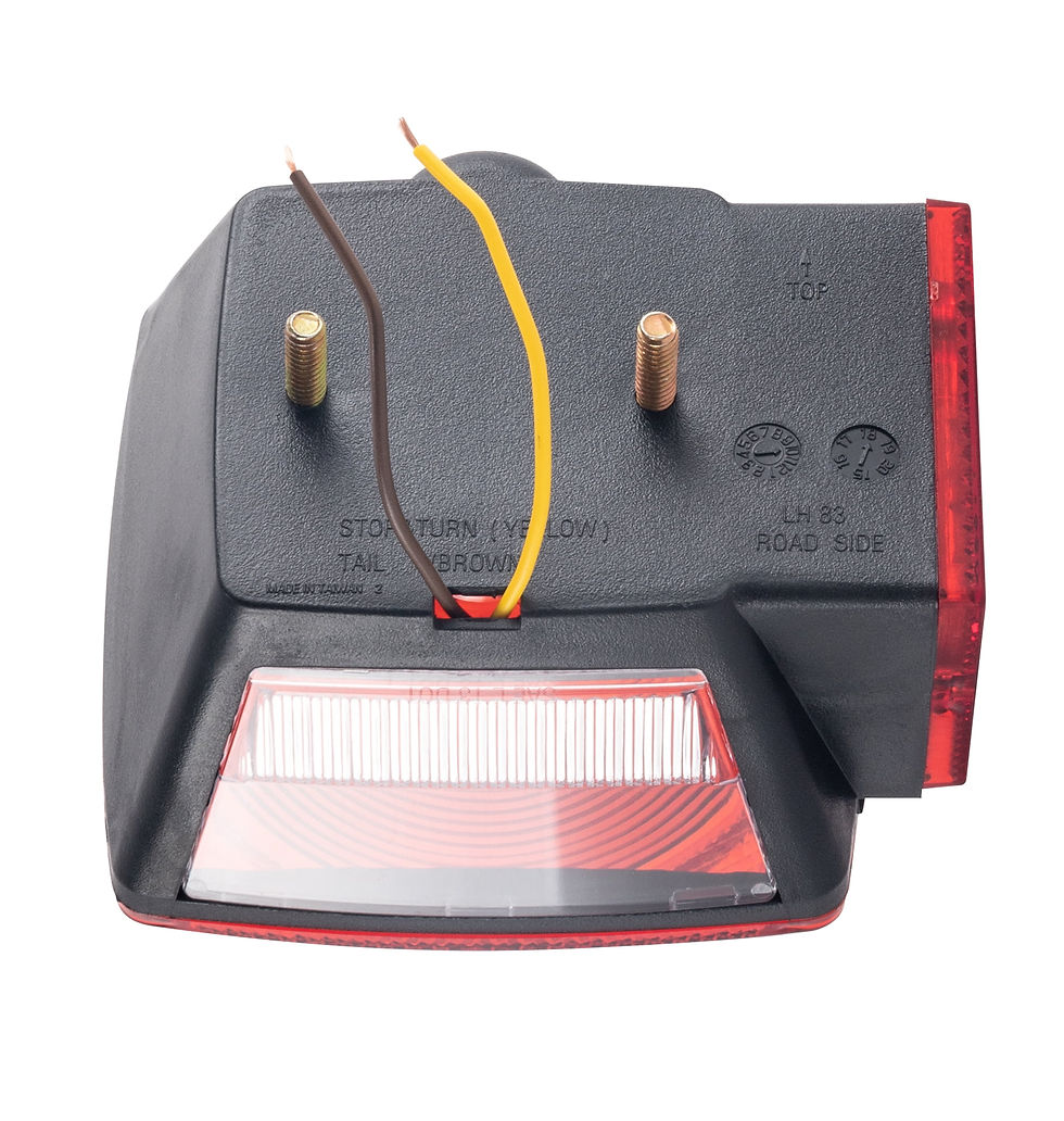 Thumbnail: Combo Trailer Light Kit with Side Marker Lights C6423 under 80"