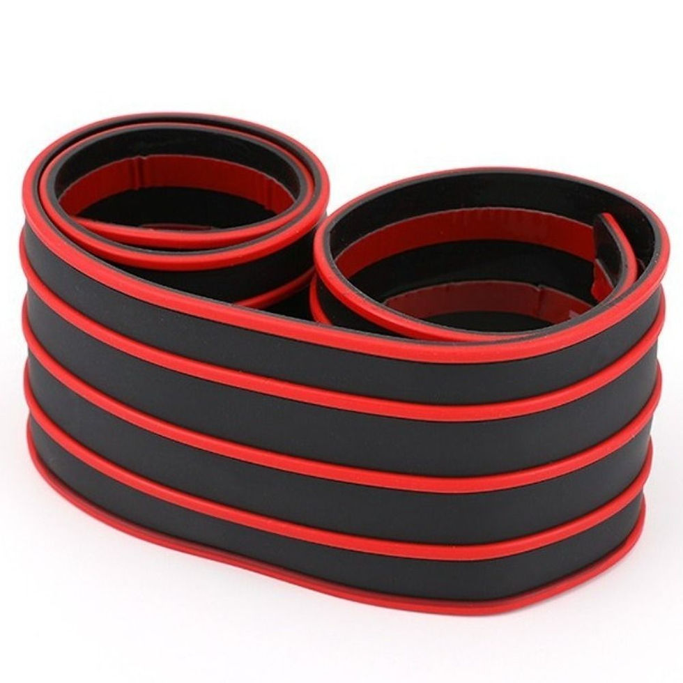Thumbnail: Anti-Scratch Door Edge Guard Car Rear Bumper Protector Guard Rubber Mouldings Pa