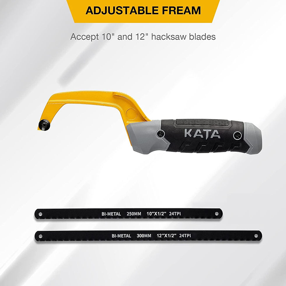 Thumbnail: KATA 10 Inch Aluminum Frame Compact Hand Operate Mini Hack Saw,Small Hand S..